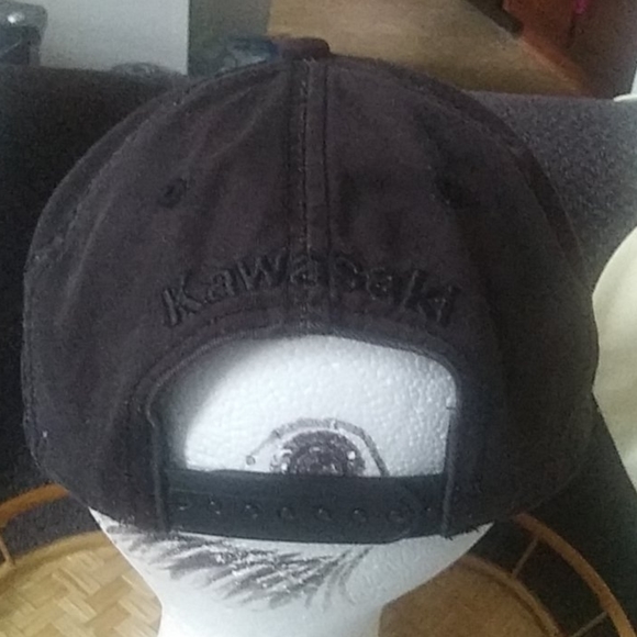 Kawasaki denim 1 sz $28+free hat - Picture 3 of 6